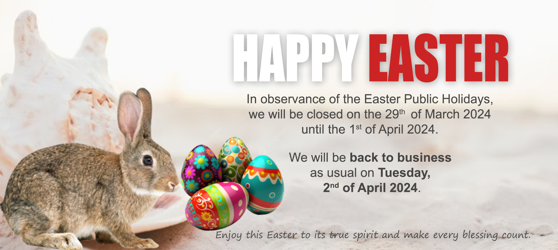 Easter Holiday 2024